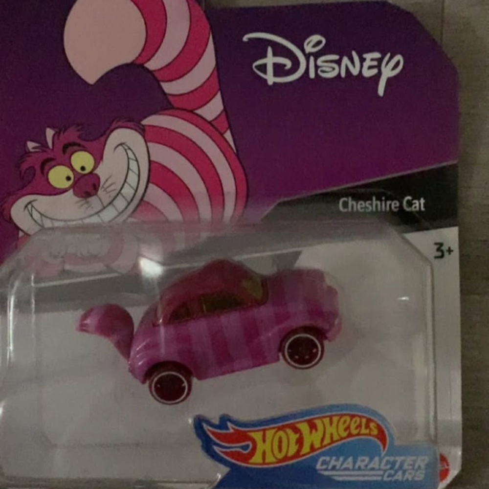 Disney Pink Cheshire Cat Vehicle Toy